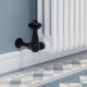 FAR-CR-TB-LS03 - Faringdon Traditional Thermostatic Radiator Valve - Textured Black (Corner TRV) FAR-CR-TB-LS03 - Faringdon Traditional Thermostatic Radiator Valve - Textured Black (Corner TRV)